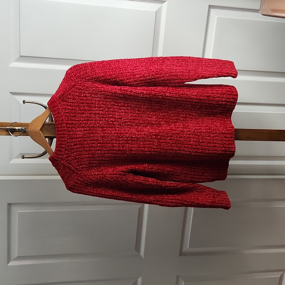 Red Talbots sweater - Picture 2 of 4